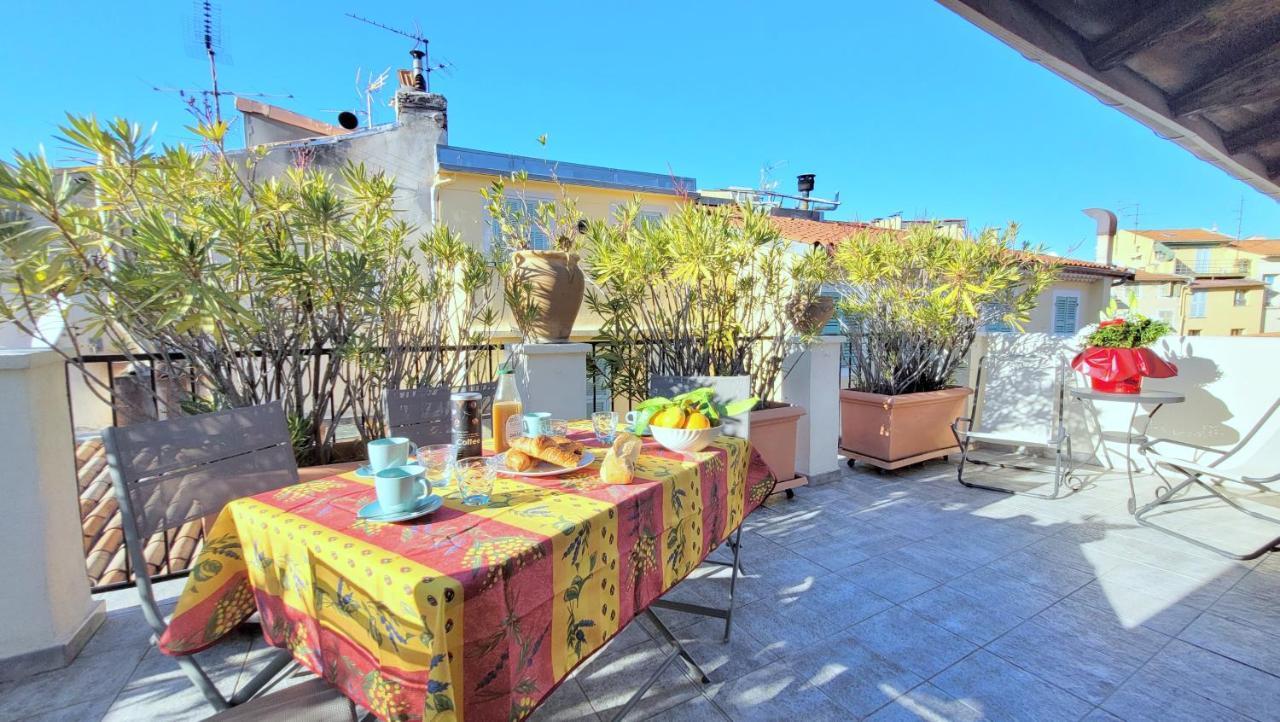 Ze Perfect Place - Appartement De Charme Nicois - 2 Chb & 2 Sdb - Ac - Terrasse - Vieux Ницца Экстерьер фото