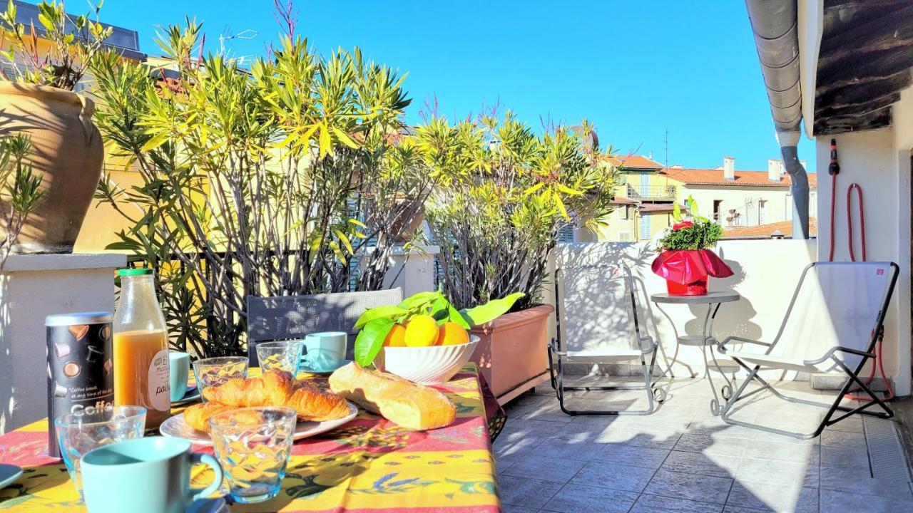Ze Perfect Place - Appartement De Charme Nicois - 2 Chb & 2 Sdb - Ac - Terrasse - Vieux Ницца Экстерьер фото