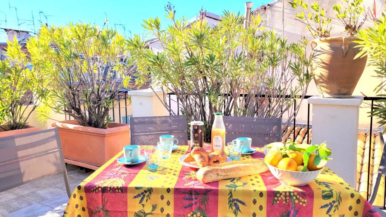 Ze Perfect Place - Appartement De Charme Nicois - 2 Chb & 2 Sdb - Ac - Terrasse - Vieux Ницца Экстерьер фото