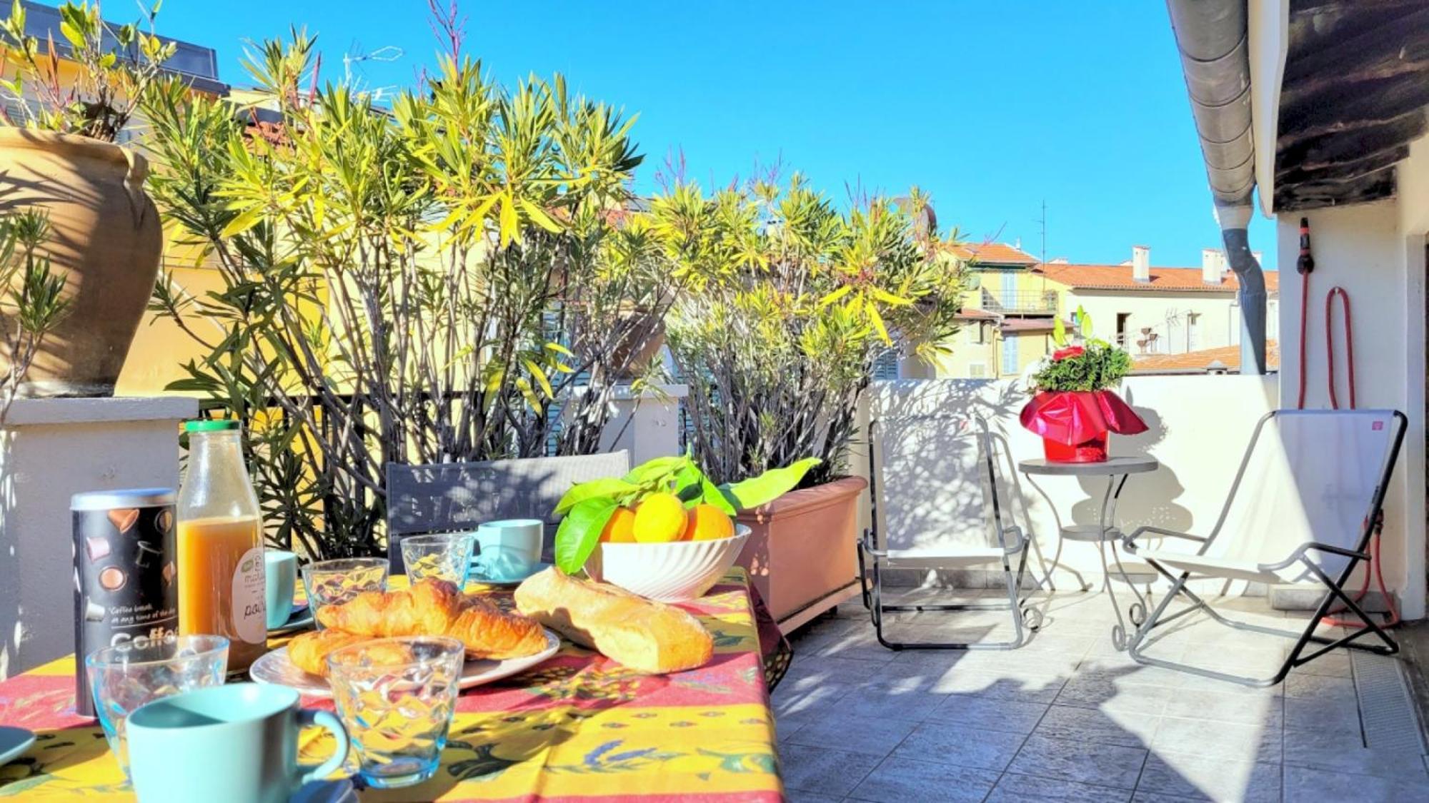 Ze Perfect Place - Appartement De Charme Nicois - 2 Chb & 2 Sdb - Ac - Terrasse - Vieux Ницца Экстерьер фото